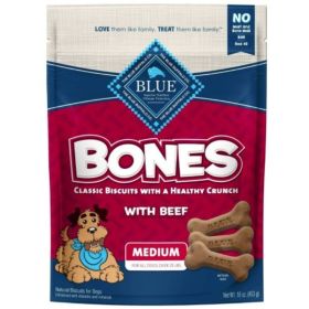 Blue Buffalo Classic Bone Biscuits with Beef Medium