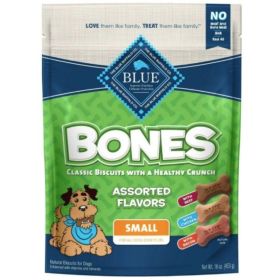 Blue Buffalo Classic Bone Biscuits Assorted Flavors Small