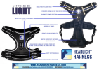 Headlight Harness XXL- Blue