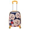 2PCS Kids Luggage Set with 16" Rolling Suitcase and 12" Backpack, Toddler Wheeled Carry On Luggage, Dog Style