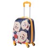 2PCS Kids Luggage Set with 16" Rolling Suitcase and 12" Backpack, Toddler Wheeled Carry On Luggage, Dog Style