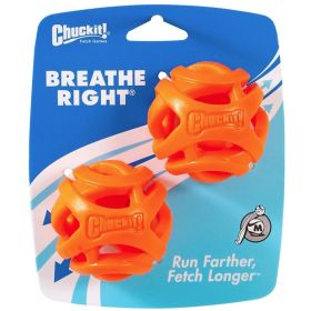 Chuckit Breathe Right Fetch Ball (Option: Medium 2 count)