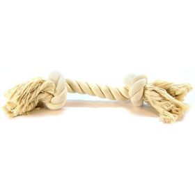 Flossy Chews Rope Bone (Option: White  Large (14" Long))