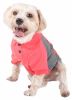 Pet Life Active 'Barko Pawlo' Relax-Stretch Wick-Proof Performance Dog Polo T-Shirt